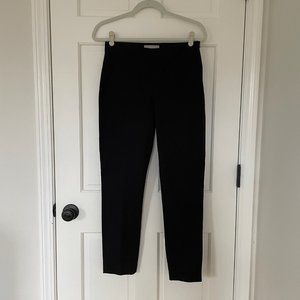 Everlane The Side-Zip Stretch Cotton Pant in Black